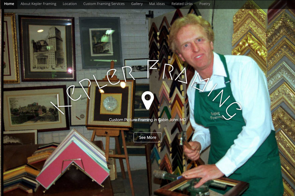 Kepler Framing Homepage