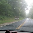 Leaving Shenandoah National Park